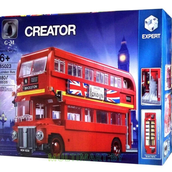 Конструктор King Creator 85023 Лондонский Автобус